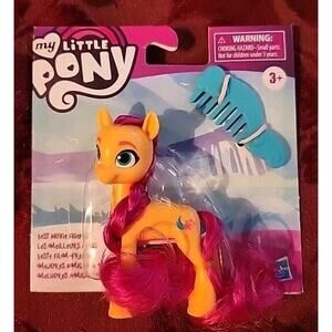 My Little Pony A New Generation Best Movie SUNNY STARSCOUT Figure Comb Hair 3"